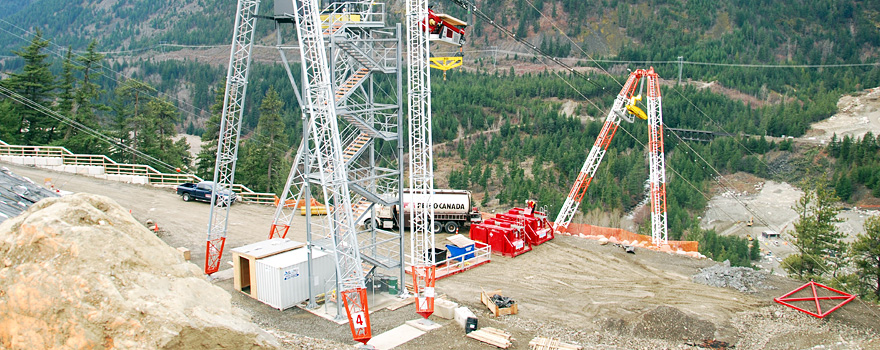 CRT Construction Inc. - Kwoiek Creek Project (Boston Bar, BC)