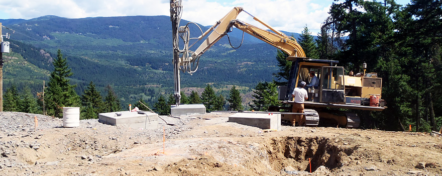 RKTG Consulting Engineering - Telus Cell Tower (installations throughout BC)